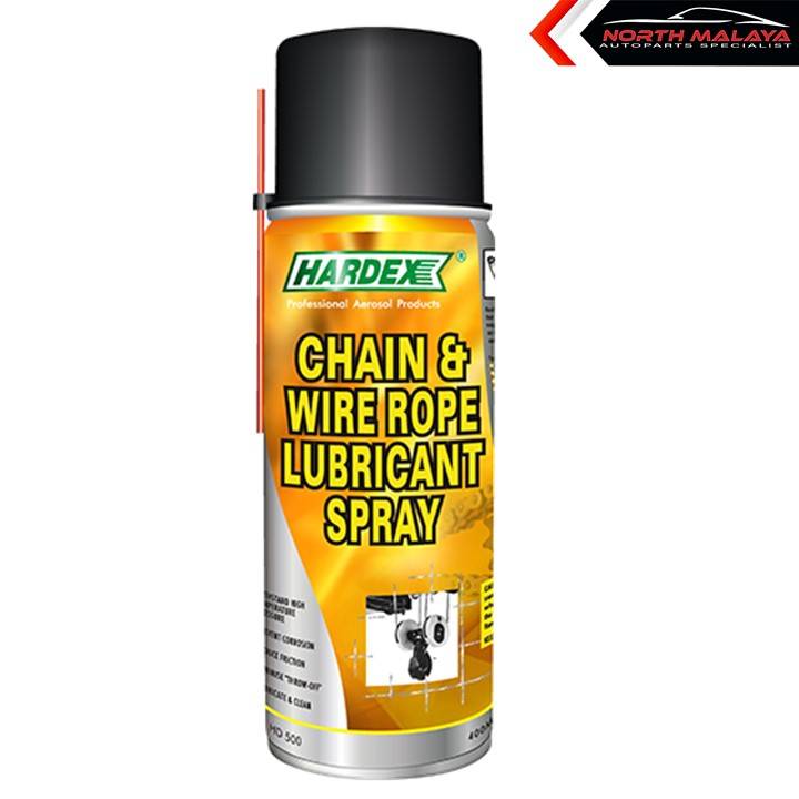 Hardex Chain & Wire Rope Lubricant Spray 400ml