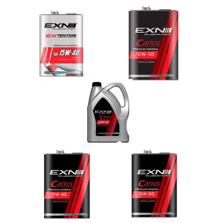 EXN Carios SAE 15W40 API SM Mineral