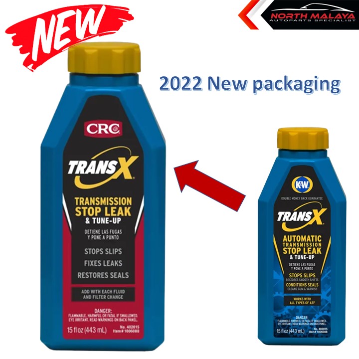 K&W TRANSX® AUTOMATIC TRANSMISSION STOP LEAK & TUNE 15 FL OZ